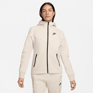Nike Sportswear Tech Fleece Windrunner Kapuzenjacke (Damen) - Braun - M (EU 40-42)
