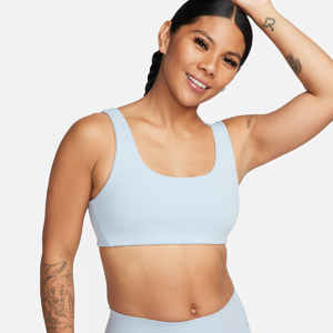 Nike Alate All U Sport-BH mit leichtem Halt, leichtem Futter und U-Ausschnitt für Damen - Blau - L