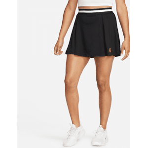 NikeCourt Dri-FIT Heritage Damen-Tennisrock - Schwarz - L (EU 44-46)