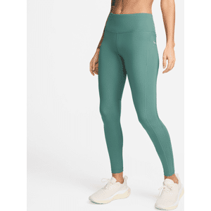 Nike Epic Fast Lauf-Leggings mit Tasche und mittelhohem Bund für Damen - Grün - XXL (EU 52-54)