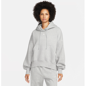 Nike Sportswear Phoenix Fleece überextragroßer Hoodie für Damen - Grau - S (EU 36-38)