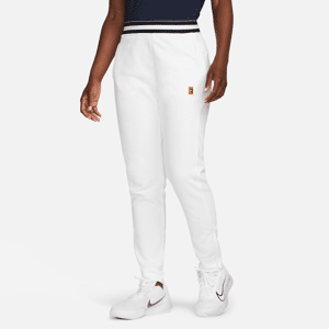 NikeCourt Dri-FIT HeritageFrench-Terry-Tennishose für Damen - Weiß - XL (EU 48-50)
