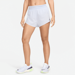 Nike AeroSwiftADV-Laufshorts mit Dri-FIT-Technologie, integriertem Slip und mittelhohem Bund für Damen - Grau - XL (EU 48-50)