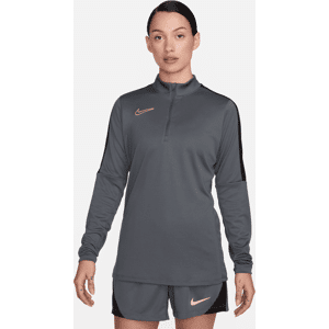 Nike Dri-FIT Academy Drill-Fußballoberteil für Damen - Grau - L (EU 44-46)