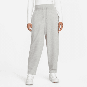 Nike Sportswear Phoenix Fleece 7/8-Curve-Trainingshose mit hohem Taillenbund für Damen - Grau - S (EU 36-38)