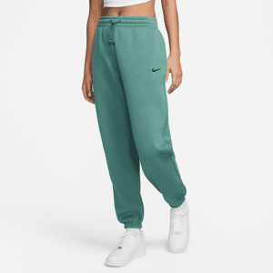 Nike Sportswear Phoenix FleeceOversize-Trainingshose mit hohem Taillenbund für Damen - Grün - L (EU 44-46)