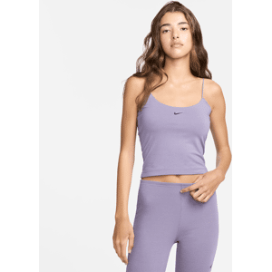 Nike Sportswear Chill Knit enges Cami-Tanktop für Damen - Lila - L (EU 44-46)