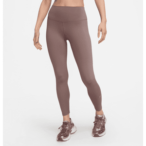 Nike One Leggings in voller Länge mit hohem Bund für Damen - Lila - XXL (EU 52-54)