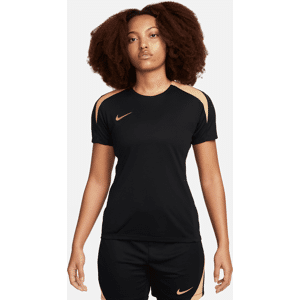 Nike Strike Dri-FIT Kurzarm-Fußballoberteil für Damen - Schwarz - L (EU 44-46)