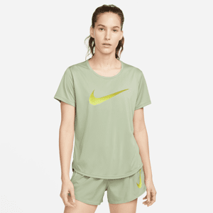Nike Dri-FIT One Kurzarm-Laufoberteil für Damen - Grün - S (EU 36-38)