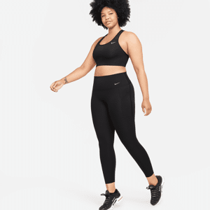 Nike Universa7/8-Leggings mit Taschen, mittlerem Halt und hohem Bund für Damen - Schwarz - XL (EU 48-50)