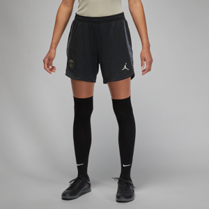 Paris Saint-Germain Strike Third Jordan Dri-FIT Fußballshorts aus Strickmaterial für Damen - Schwarz - L (EU 44-46)