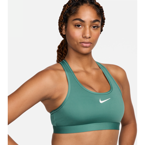 Nike Swoosh Medium SupportSport-BH mit Polster für Damen - Grün - S