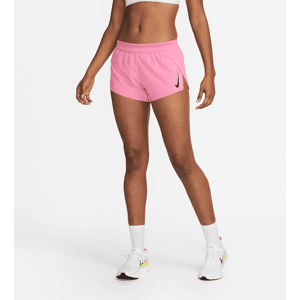 Nike AeroSwiftDamen-Laufshorts - Pink - L (EU 44-46)