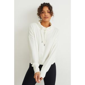 C&A Active C&A Sport-Sweatshirt, Weiss, Größe: XL Weiblich