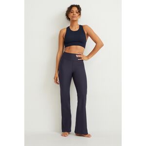 C&A Active C&A Funktions-Leggings-4 Way Stretch, Blau, Größe: S Weiblich