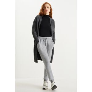 C&A Basic-Jogginghose, Grau, Größe: 2XL Female