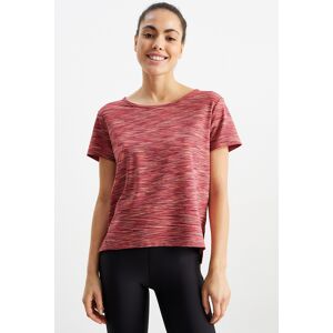 C&A Active C&A Funktions-Shirt-UV-Schutz-gemustert, Rot, Größe: M Weiblich