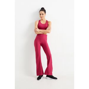 C&A Active C&A Sport-Leggings-Shaping-Effekt-4 Way Stretch, Rosa, Größe: XL Female