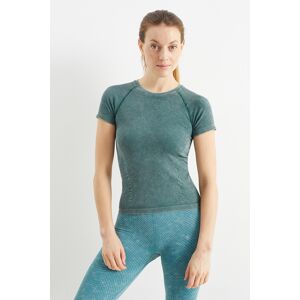 C&A Active C&A Funktions-Shirt-seamless-UV-Schutz, Grün, Größe: XS Weiblich