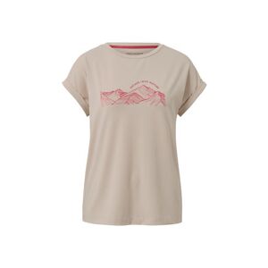 Tchibo - T-Shirt mit Print - Beige - Gr.: L Polyester  L