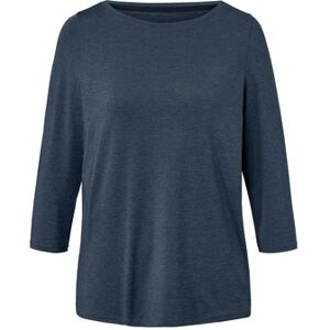 Tchibo - Funktionsshirt mit 3/4-Arm - Dunkelblau/Meliert - Gr.: S Polyester  S 36/38