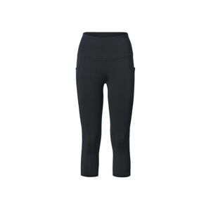 Tchibo - 3/4-Sporttight - Schwarz - Gr.: L Polyester  L