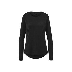 Tchibo - Langarm-Sportshirt - Schwarz - Gr.: M Polyester  M