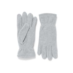 Tchibo Fleece-Handschuhe Polyester Grau 6,5