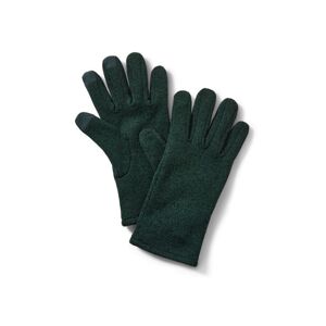 Tchibo Strickfleece-Handschuhe Polyester Grün 8,5 female