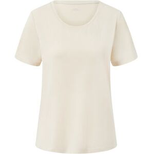 Tchibo - Funktionsshirt mit Merinowolle - Beige - Gr.: L Polyester  L