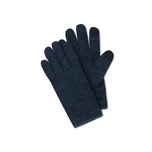 Tchibo Strickfleece-Handschuhe Polyester Blau 7,5 female
