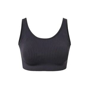 Tchibo - Seamless-Sport-Bustier - Anthrazit - Gr.: S Polyester  S female