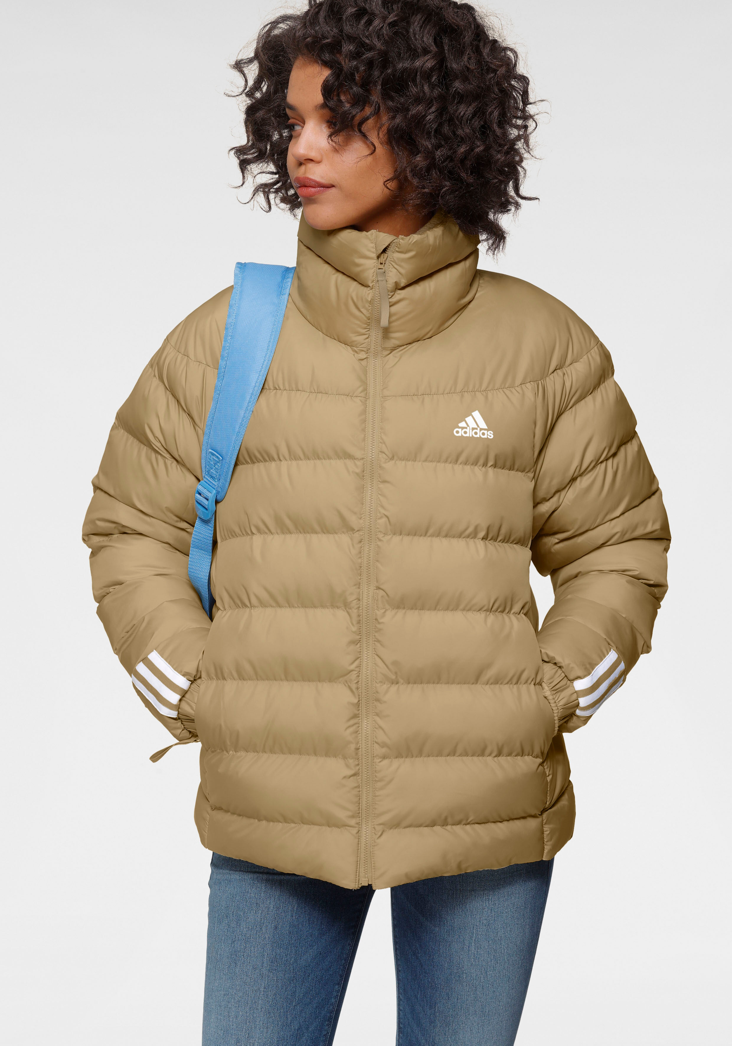 Adidas Performance Outdoorjacke »W ITAVIC M H J« braun  L (42/44) M (38/40) S (34/36) XL (46/48) XS (30/32) XXL (50/52)