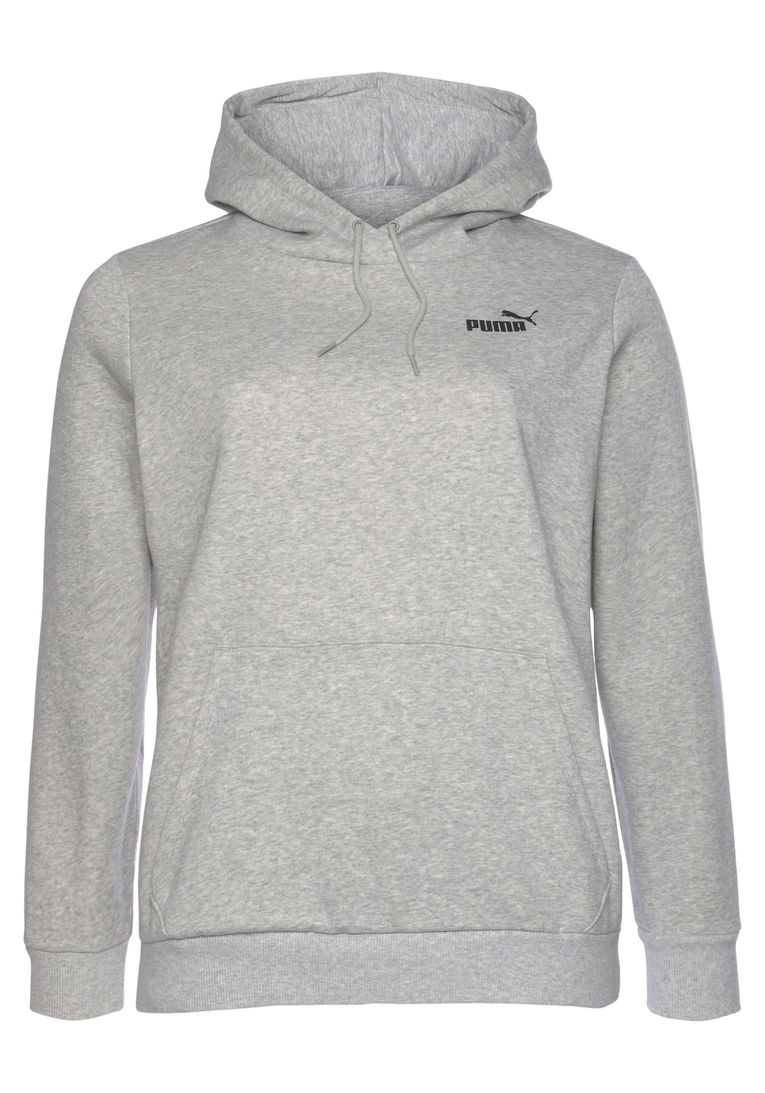 Puma Kapuzensweatshirt »ESS Small Logo Hoodie FL PLUS« grau  1X (48/50) 2X (52/54) 3X (56/58)