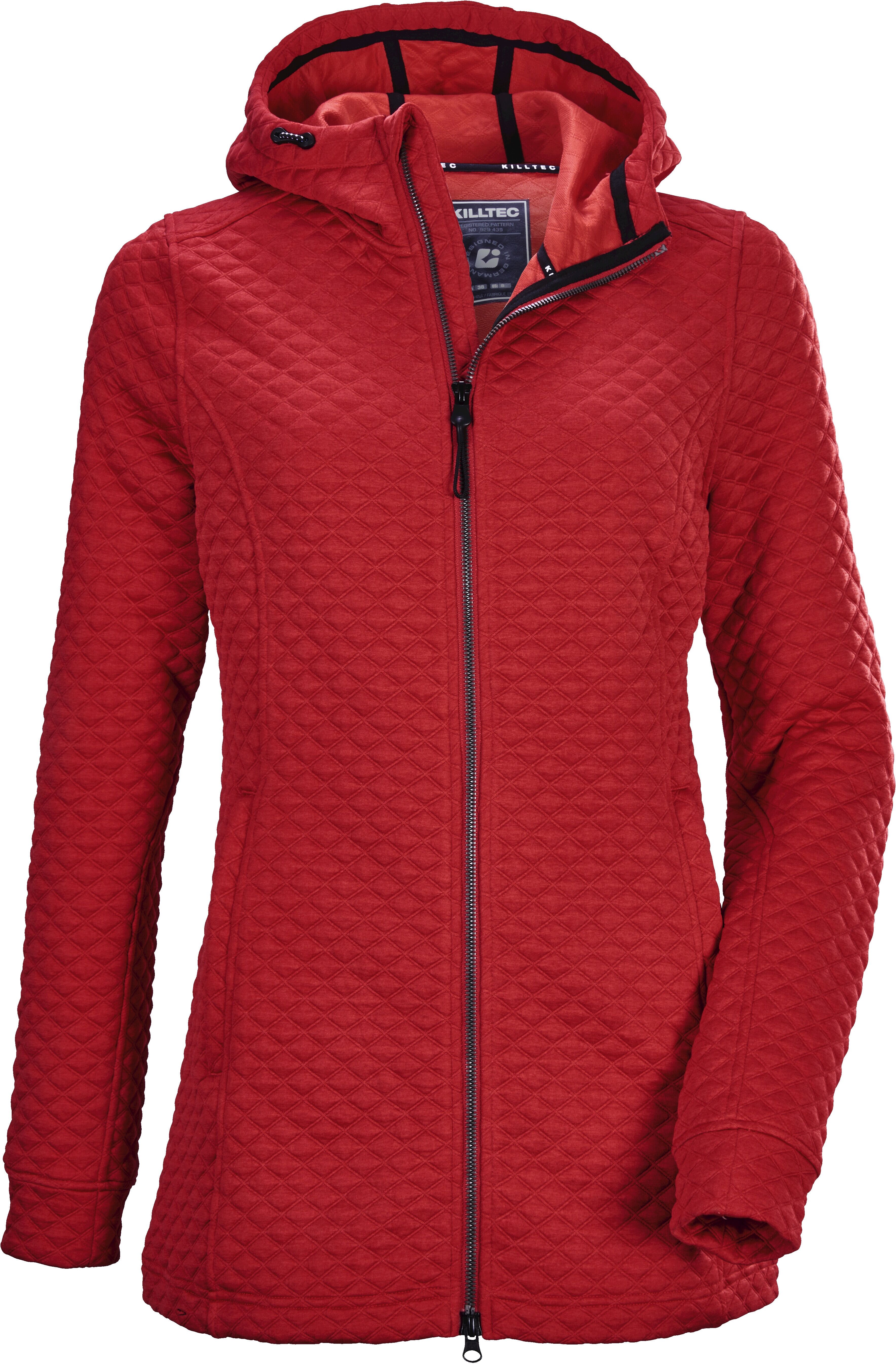 Killtec Shirtjacke »KOW 112 WMN FLX JCKT« rot  36 38 40 42 44 46