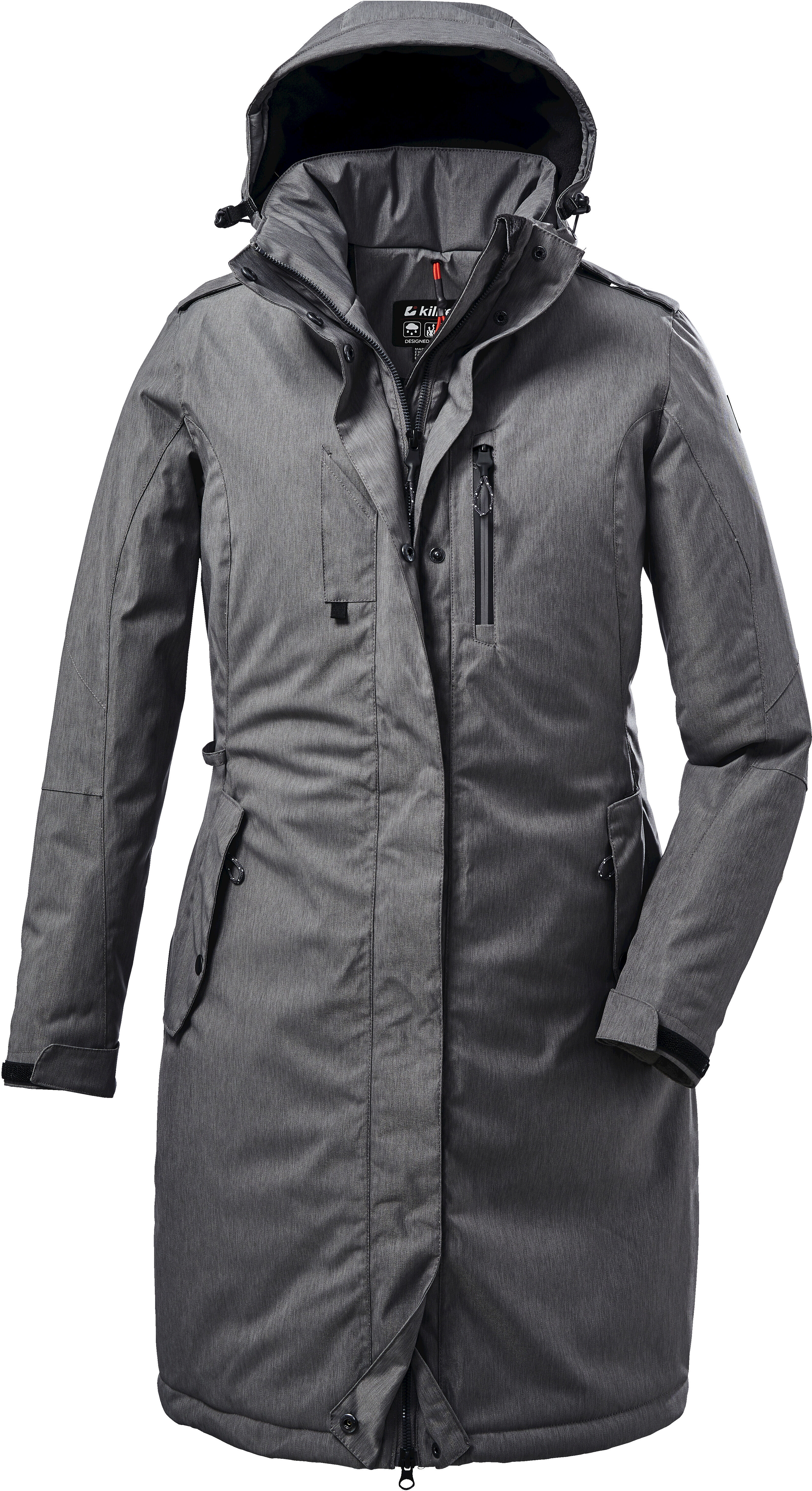 Killtec Parka »KOW 142 WMN PRK« grau  36 38 40 42 44 46