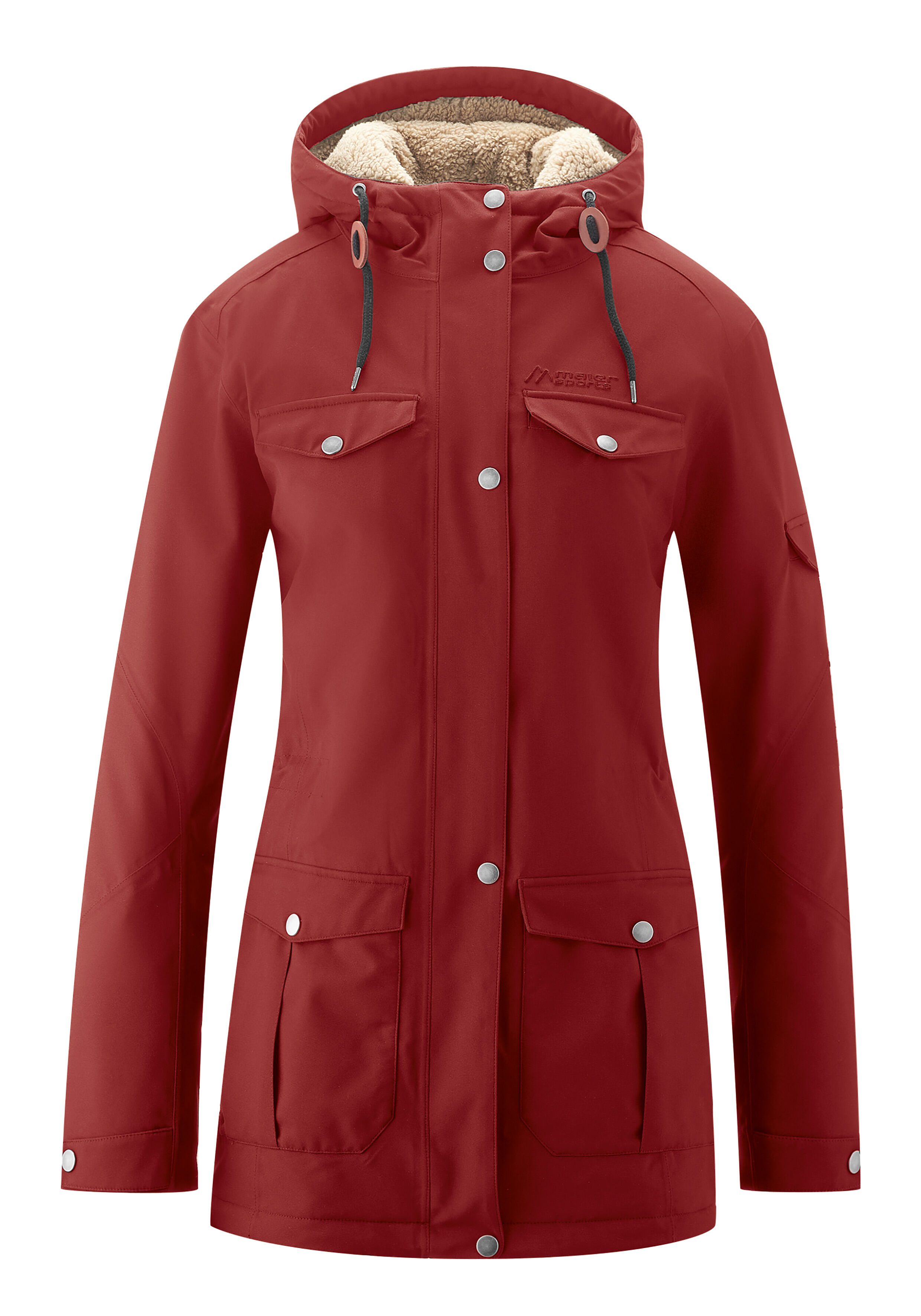 Maier Sports Funktionsjacke »Nayla«, Warmer Wintermantel für kalte Tage rot  36 38 40 42 44 46 48 50