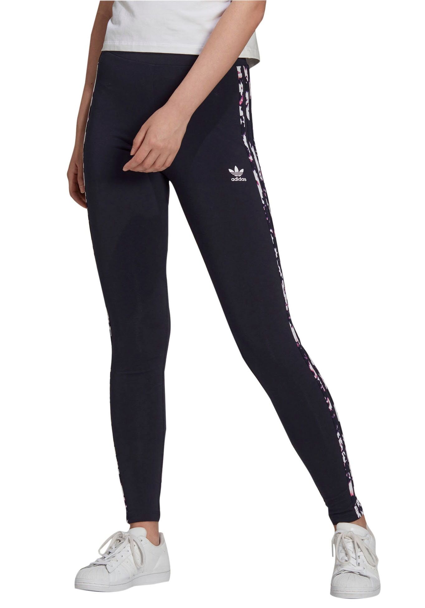 Adidas Originals Leggings »GRAPHICS ORIGINALS SLIM WOMENS« blau  32 34 36 38 40 42 44 46 48