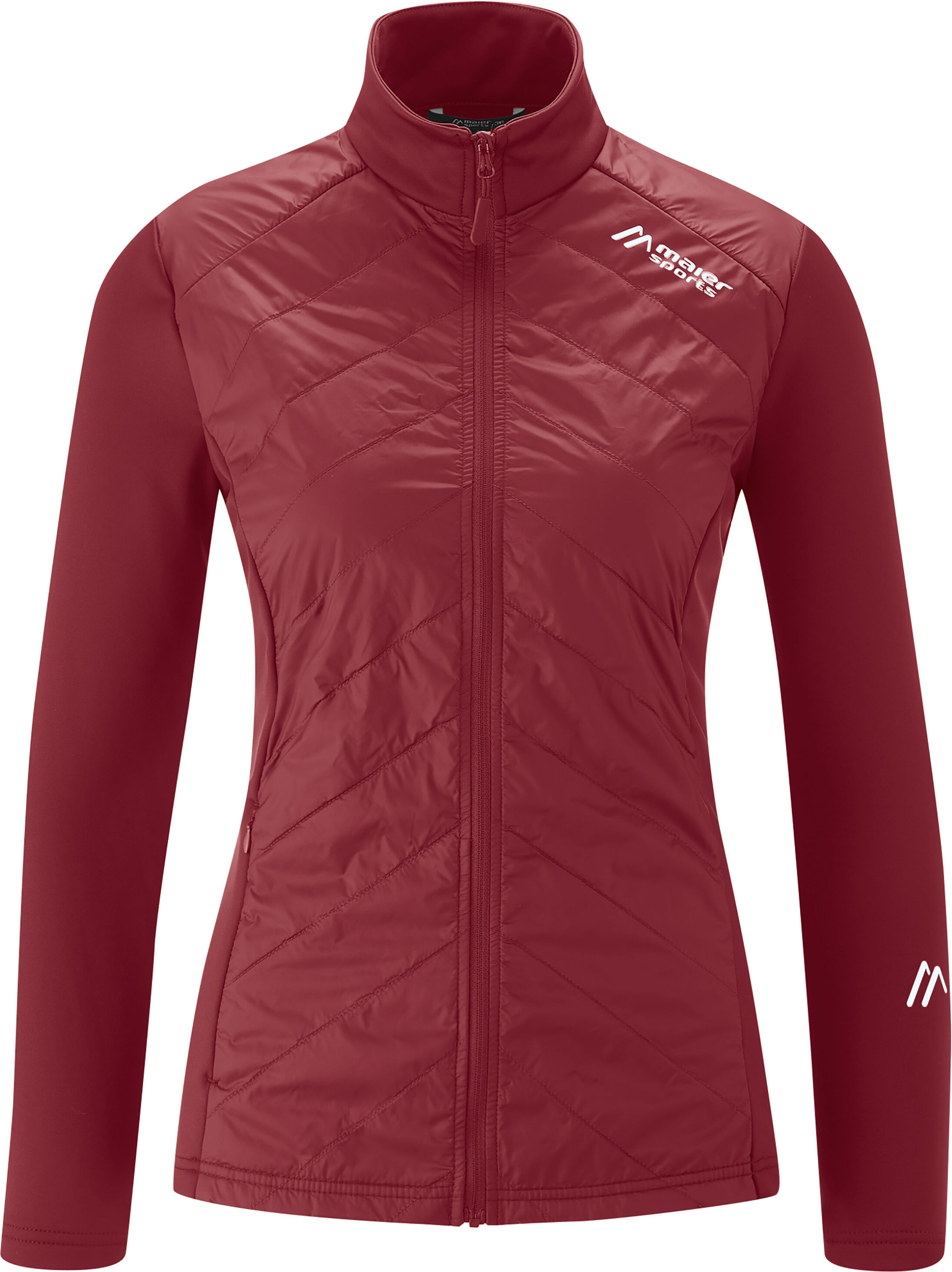 Maier Sports Funktionsjacke »Melbu Ice W«, Vielseitige Hybridjacke für... rot  36 38 40 42 44 46 48 50 52