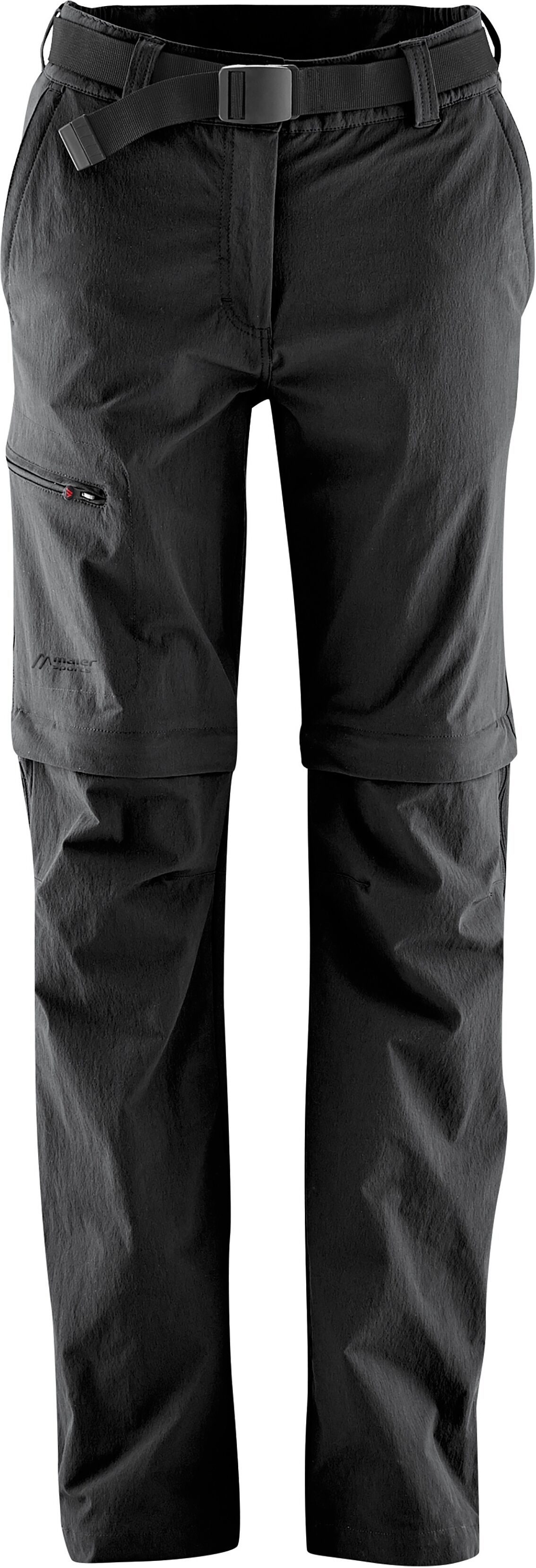 Maier Sports Funktionshose »Nata«, T-Zipp-Off Wanderhose atmungsaktiv und... schwarz Größe 17 18 19 20 21 22 23 24 25