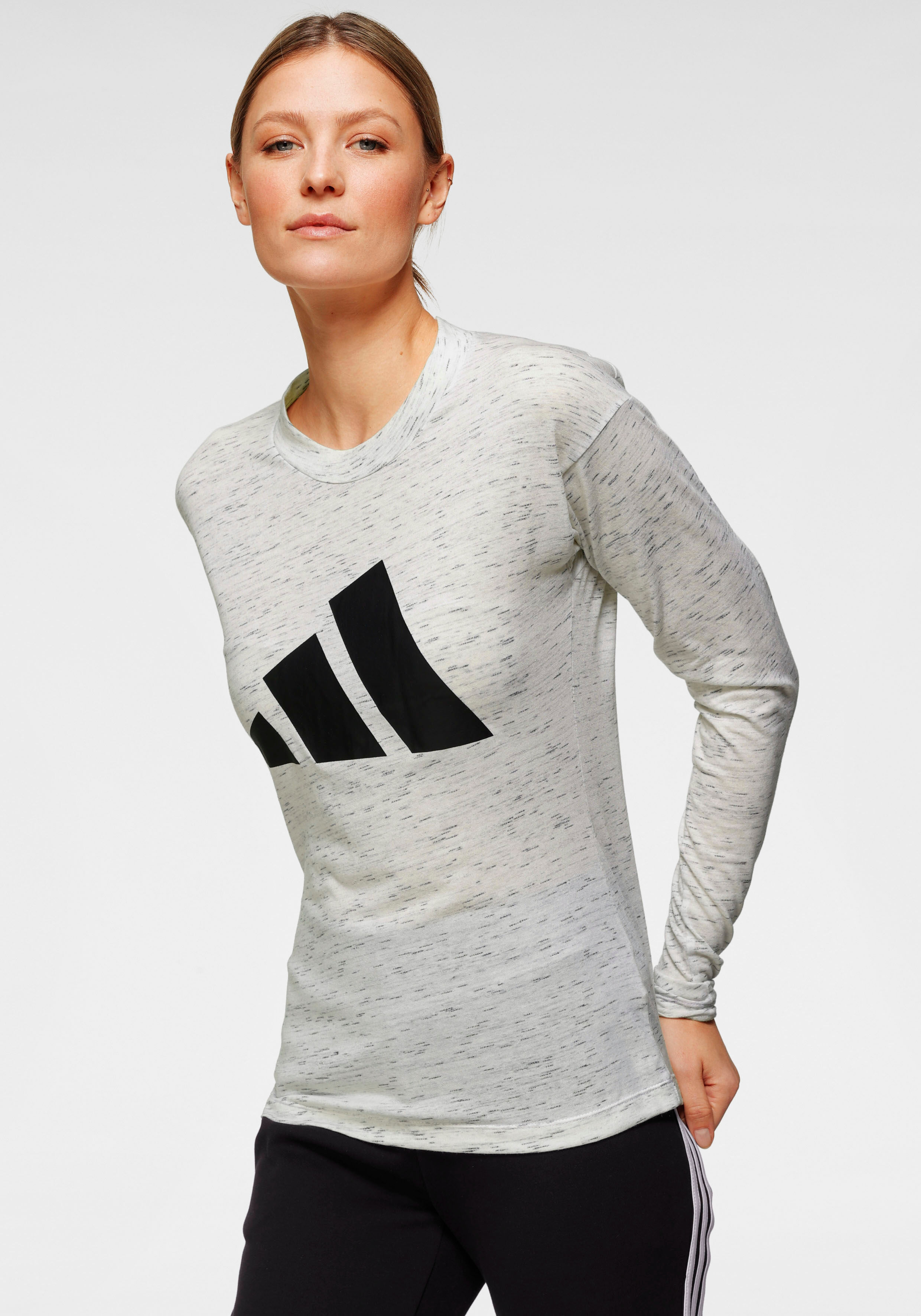 Adidas Performance Langarmshirt »Winners 2.0 Long Sleeve« weiss Größe L (42/44) M (38/40) S (34/36) XL (46/48) XS (30/32) XXL (50/52)