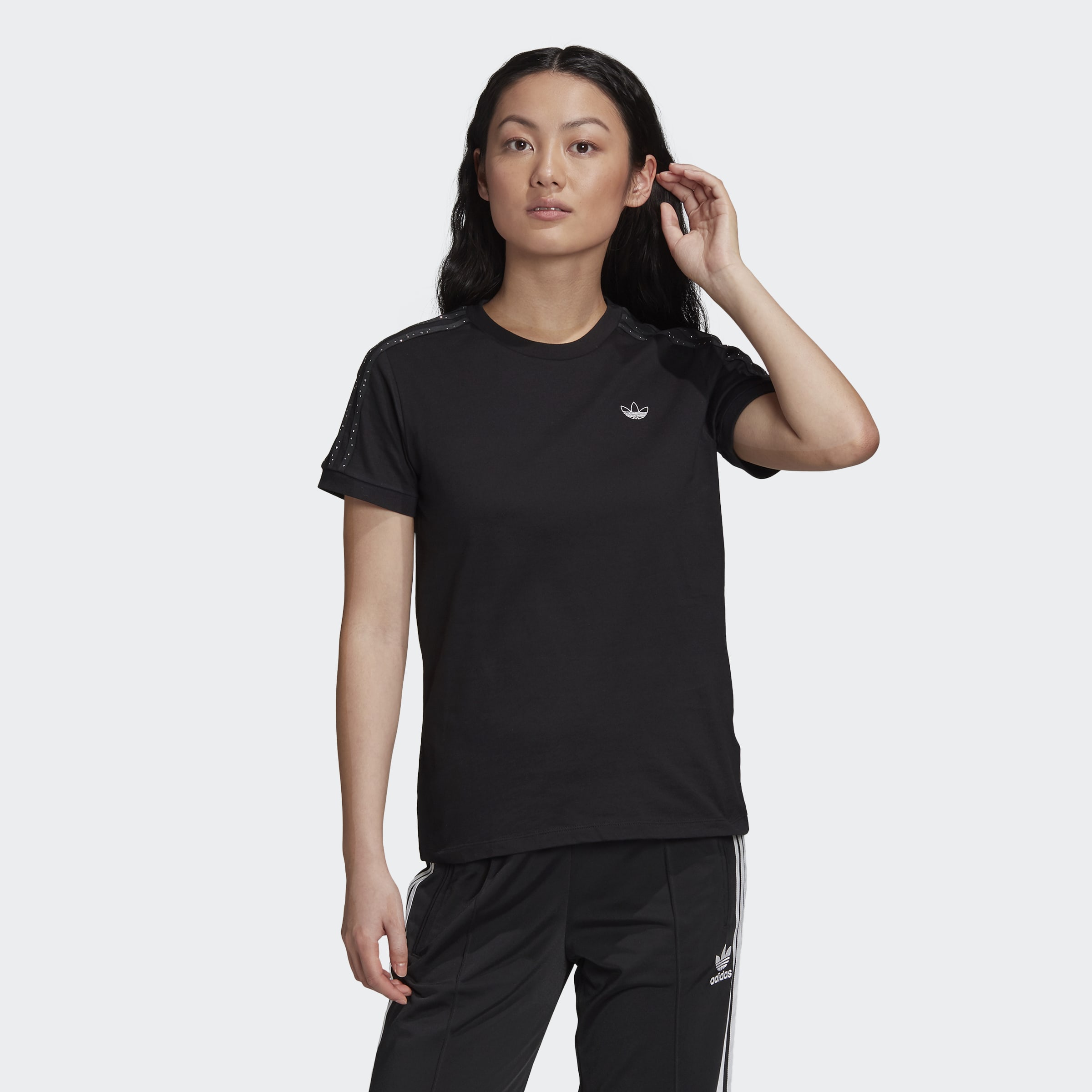 Adidas Originals T-Shirt schwarz Größe 32 34 36 38 40 42 44 46