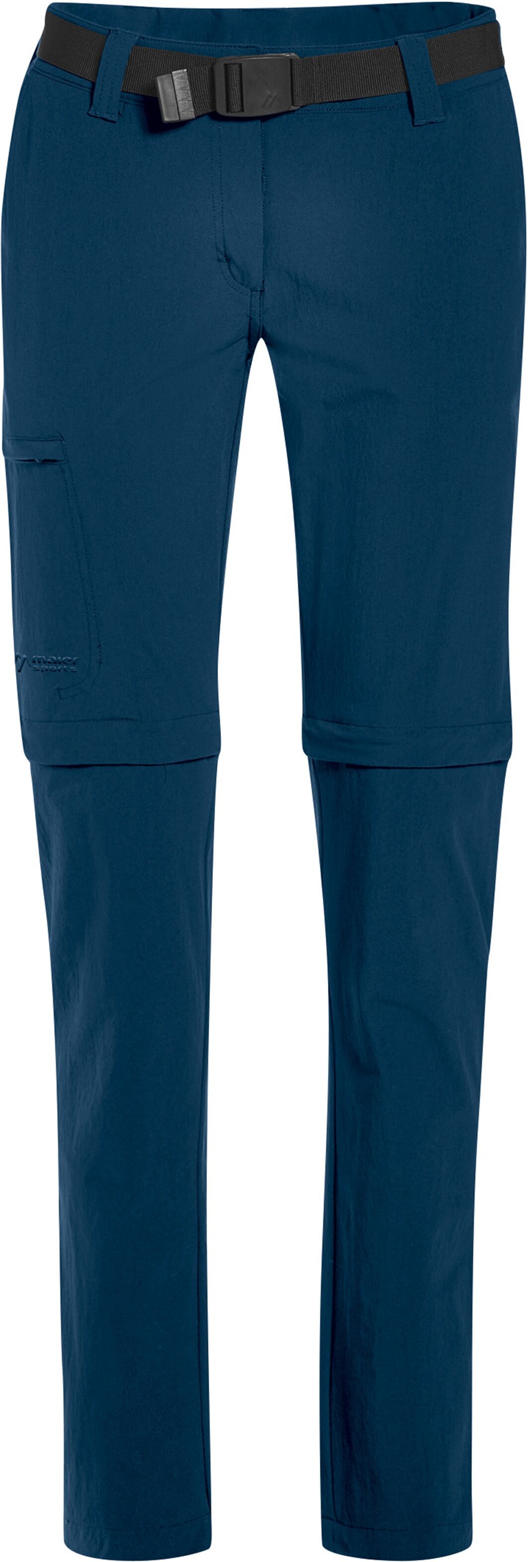 Maier Sports Funktionshose »Inara slim zip«, Schmal geschnittene Wanderhose,... blau Größe 72 76 80 84 88