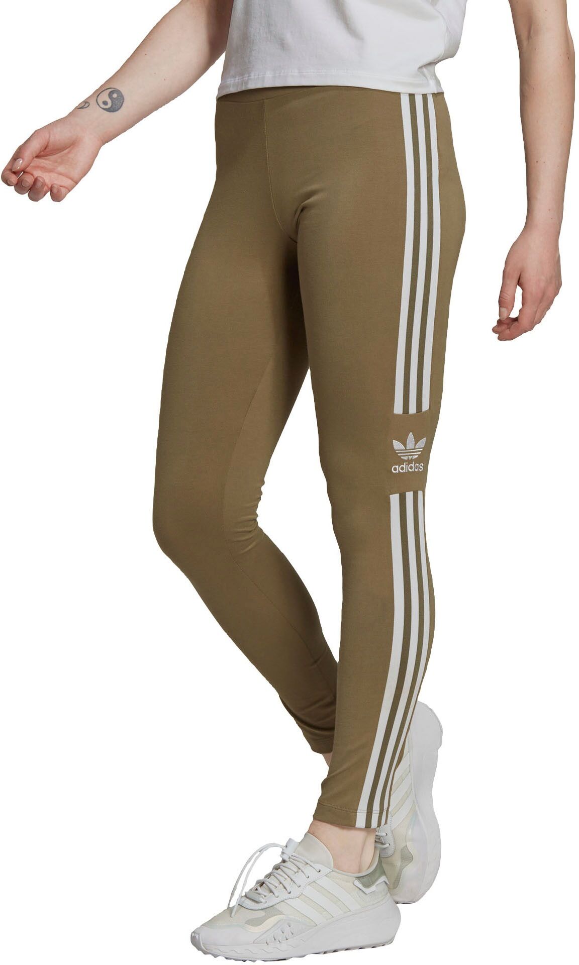 Adidas Originals Leggings »LOUNGEWEAR TREFOIL« grün Größe 32 34 36 38 40 42 44 46 48