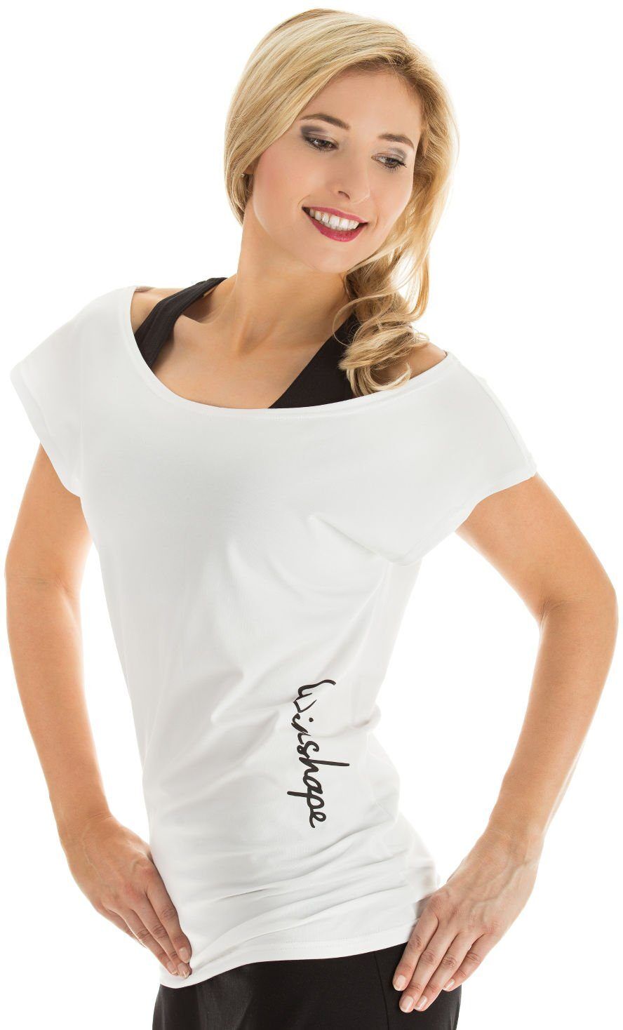 Winshape Oversize-Shirt »WTR12«, Dance-Style weiss Größe 34/36 36/38 38/40 42/44 44/46