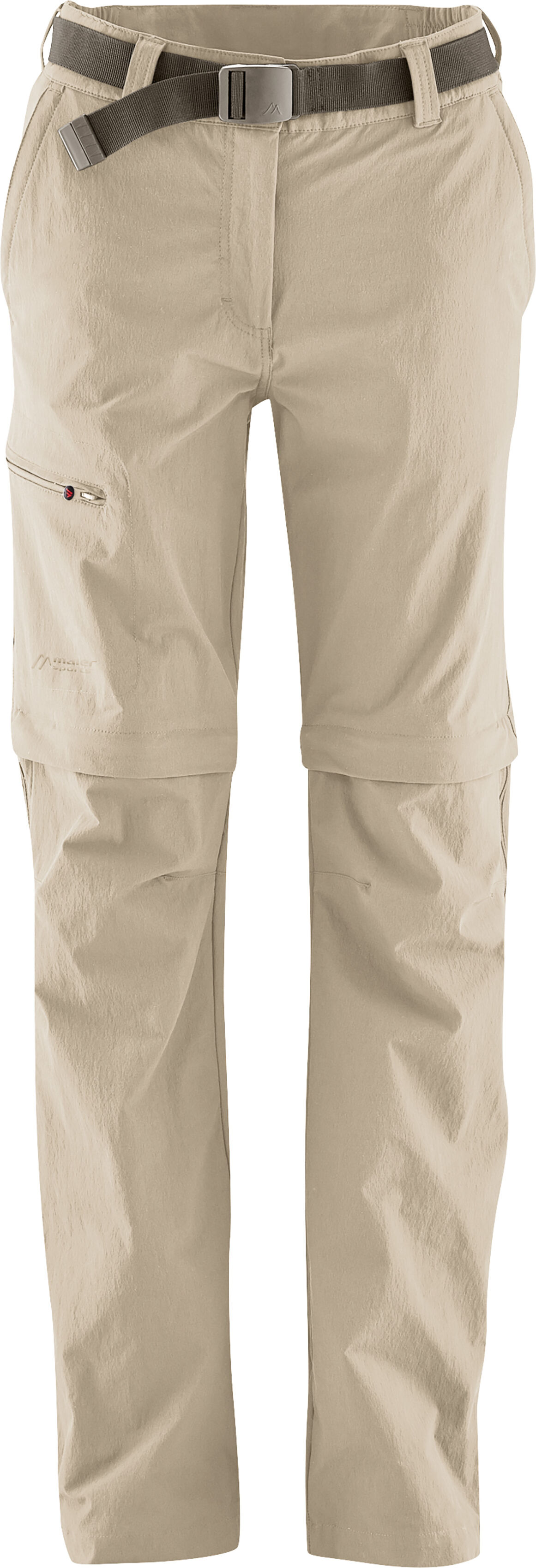 Maier Sports Funktionshose »Nata«, T-Zipp-Off Wanderhose atmungsaktiv und... beige Größe 34 36 38 40 42 44 46 48 50 52