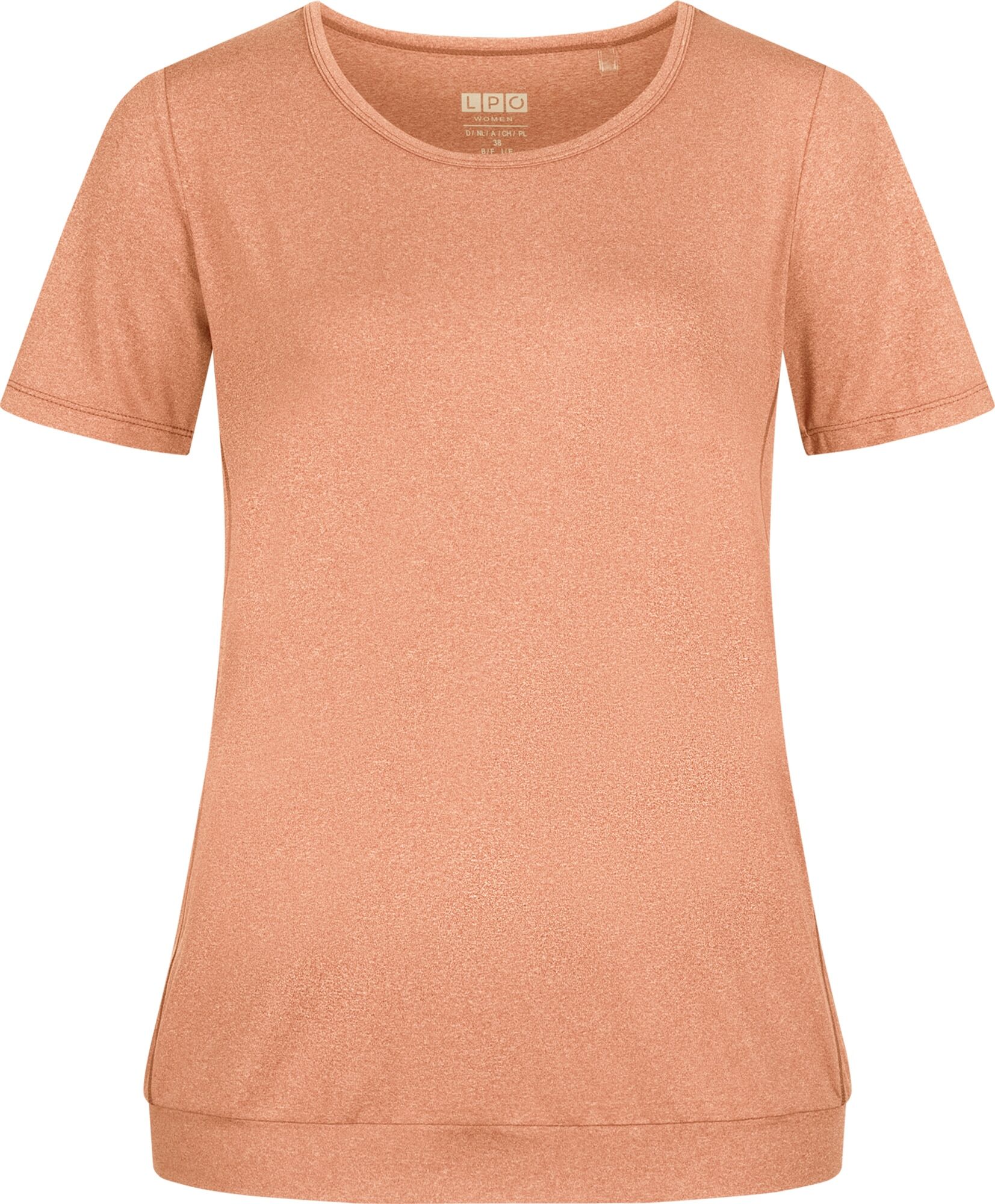 DEPROC Active Funktionsshirt »KITIMAT WOMEN«, Funktionsshirt in Melangeoptik orange Größe L(44) L(44/46) M(40) M(40/42) S (36) S (36/38) XL(48) XL(48/50) XS (34) XXL(52) XXL(52/54)