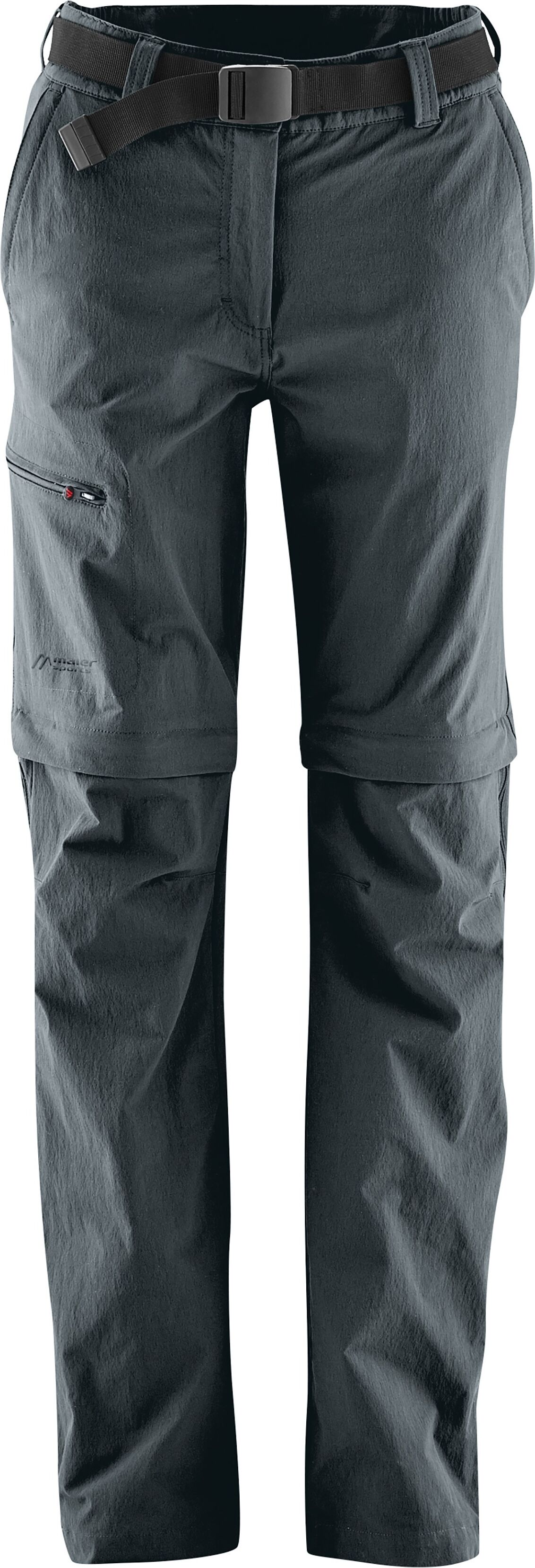 Maier Sports Funktionshose »Nata«, T-Zipp-Off Wanderhose atmungsaktiv und... grau Größe 17 18 19 20 21 22 23 24 25