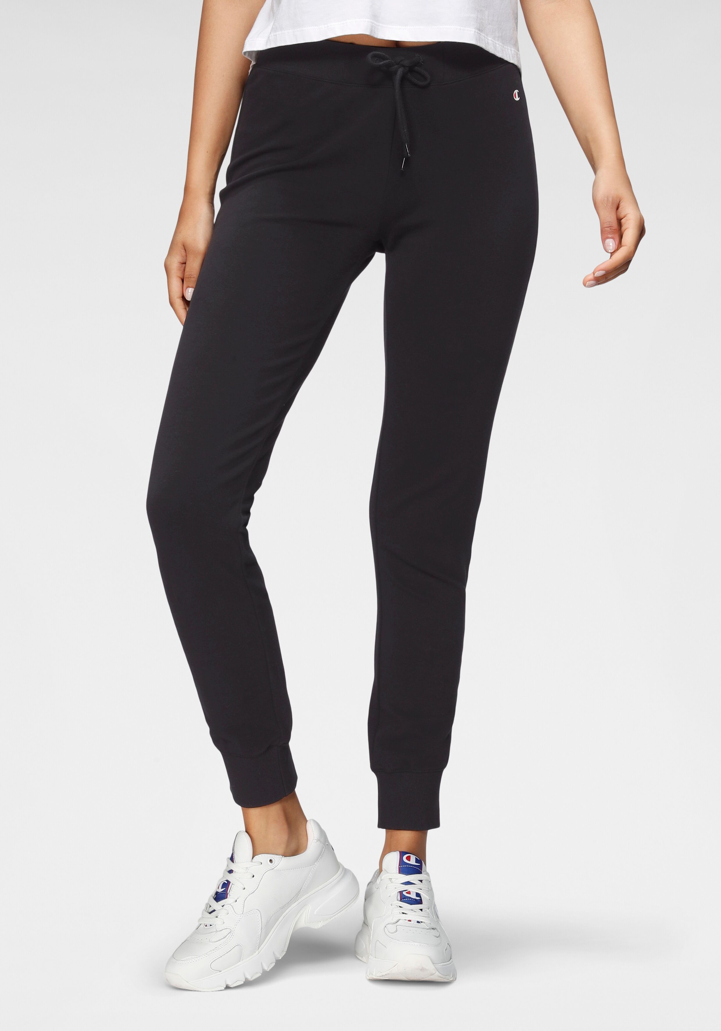 Champion Jogginghose »Rib Cuff Pants« schwarz Größe L (40) M (38) S (36) XL (42) XS (34) XXL (44)